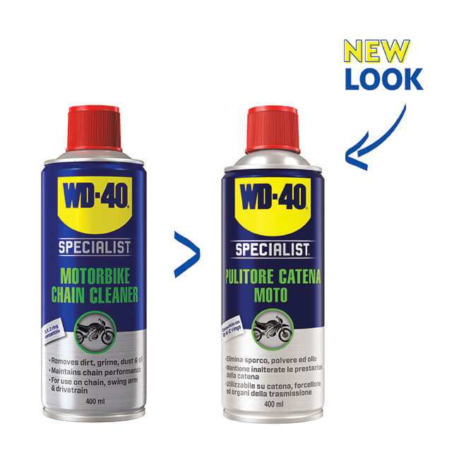 WD-40 Motorbike chain cleaner