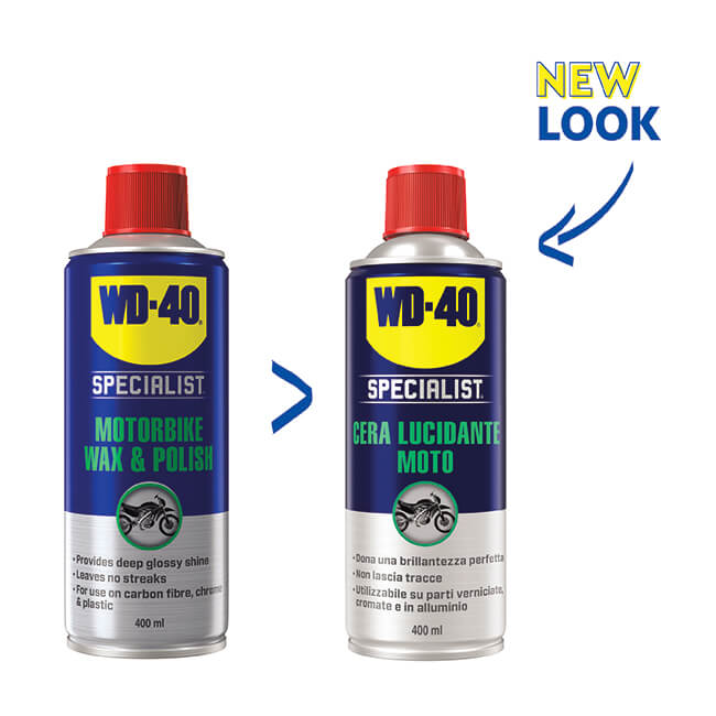WD-40 Motorbike wax & polish