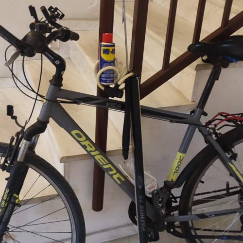 Ψάρεμα και ποδήλατο, παντού wd40