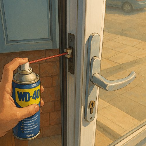 WD-40: Μια ψεκασιά, και η πόρτα υπακούει!
