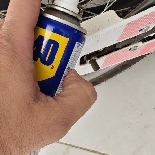 Λίπανση αλυσίδας ποδηλάτου
