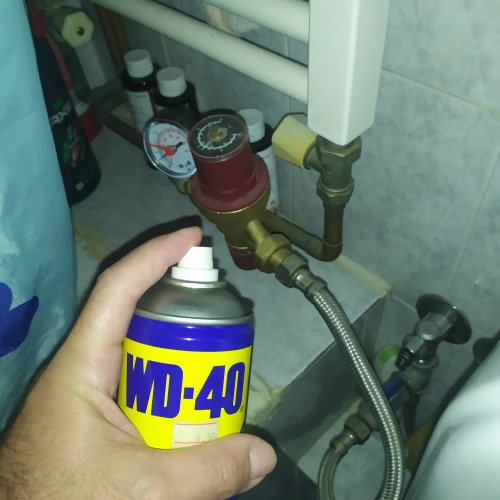 Λίπανση υδραυλικών για εύκολο ξεβιδωμα