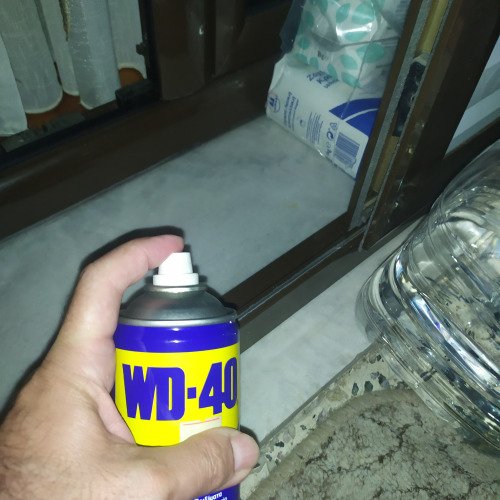Λίπανση οδηγού κουφοματος αλουμινίου