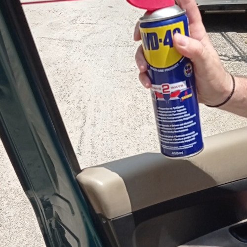 WD40 Παράθυρο αυτοκινήτου