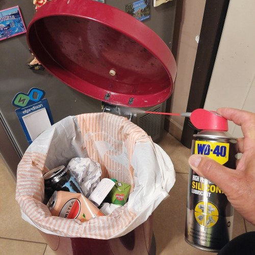 Λίπανση κάδου ανακύκλωσης